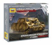 STURMPANZER IV Немецкая самоходно-артиллерийская установка сборная модель 1/100 Звезда 6244