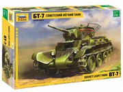 Советский лёгкий танк БТ-7 Сборная модель масштаб 1/35 Звезда 3545
