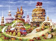 Бисквитные горки DaVICI деревянные пазлы 7-02-01-170