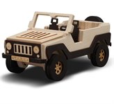 Внедорожник джип OFF-ROAD Сборная деревянная модель автомобиля TARG