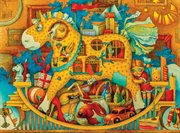 Лошадка DaVICI деревянные пазлы 7-02-04-165