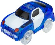 Патрульная машина Гибкий трек со светом Автопарк Toy синяя