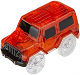 Внедорожник Гибкий трек со светом Автопарк 1Toy красный