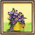 3D картина из фоамирана Полевые цветы Волшебная мастерская FM-03