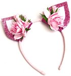 Ободок Ушки розовый набор для творчества Волшебная мастерская ОВ-06