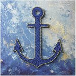 STRING ART Якорь набор для творчества Волшебная мастерская ST-01