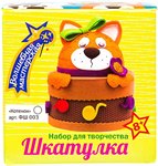 Шкатулка Котенок Набор для творчества Волшебная мастерская ФШ-003