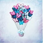 Мозаика из пайеток на холсте Воздушный шар Волшебная мастерская МХ-24