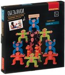 Обезьянки деревянная развивающая игра-баланс Bondibon ВВ4185